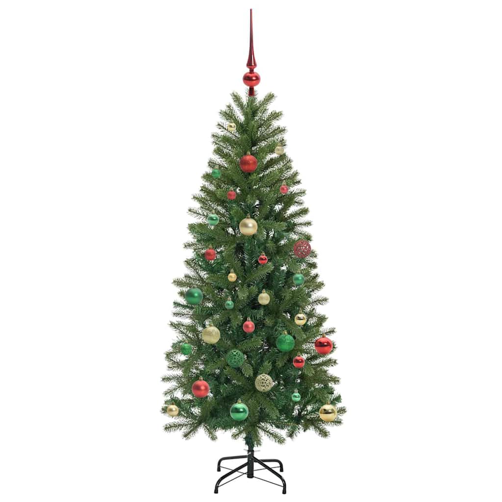 Sapin de Noël artificiel avec 150 LED Vert 150 cm PE et PVC - XIOS