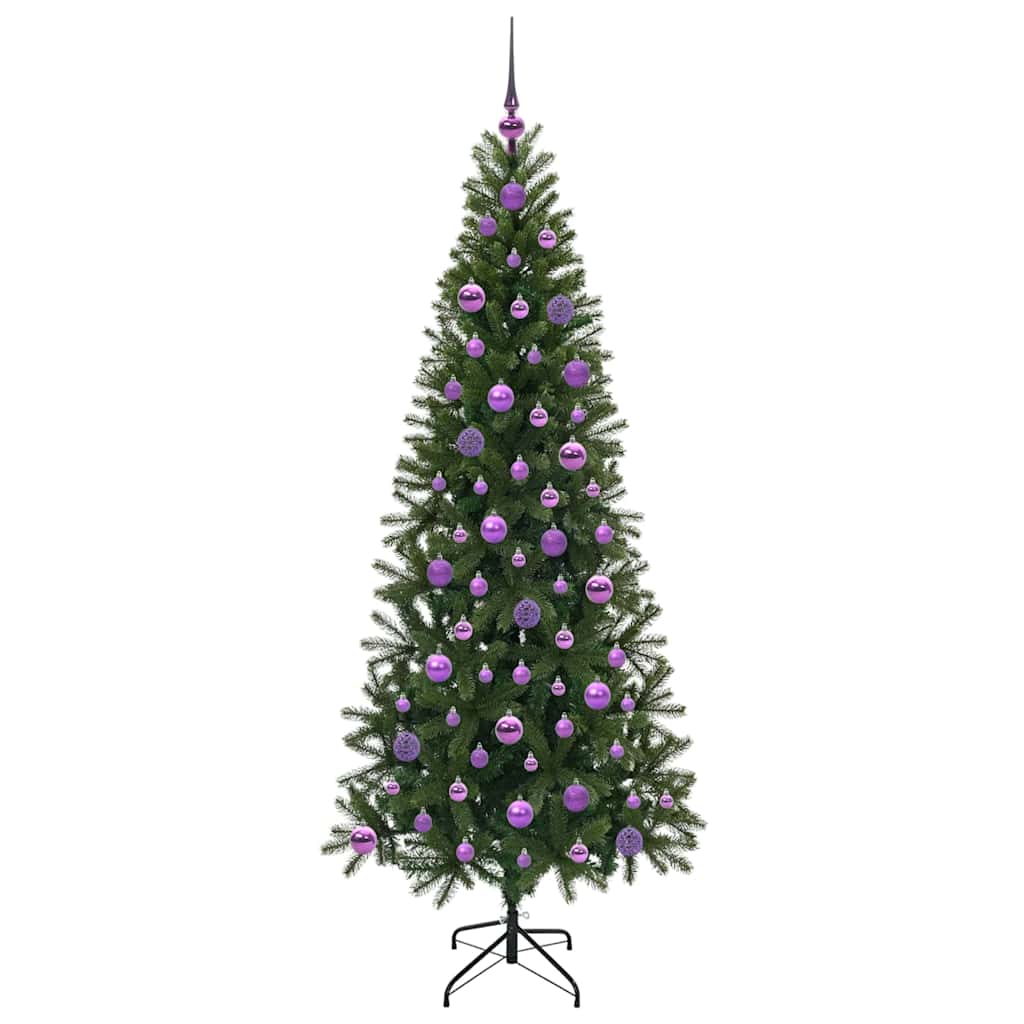 Sapin de Noël artificiel avec 300 LED Vert 180 cm PE et PVC - XIOS