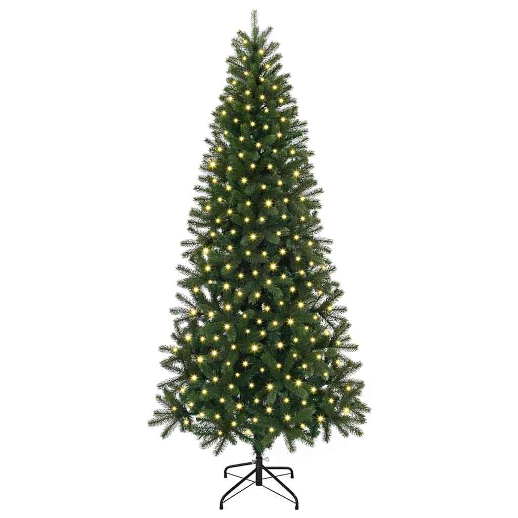 Sapin de Noël artificiel avec 300 LED Vert 240 cm PE et PVC - XIOS