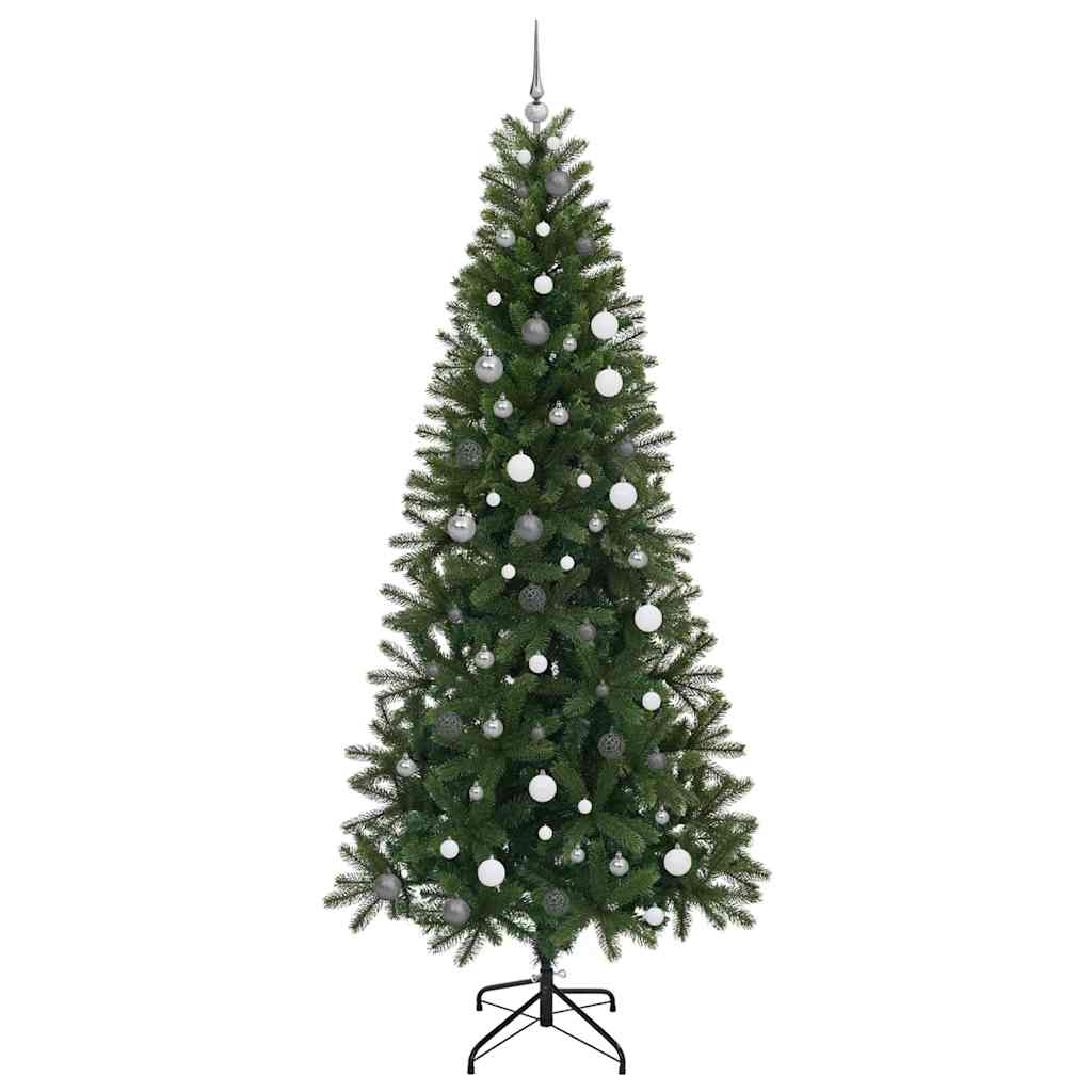 Sapin de Noël artificiel avec 300 LED Vert 240 cm PE et PVC - XIOS