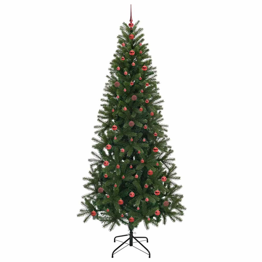 Sapin de Noël artificiel avec 300 LED Vert 240 cm PE et PVC - XIOS