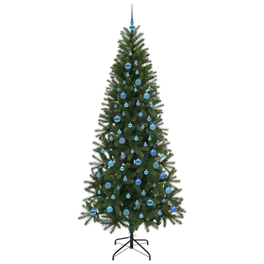 Sapin de Noël artificiel avec 300 LED Vert 240 cm PE et PVC - XIOS