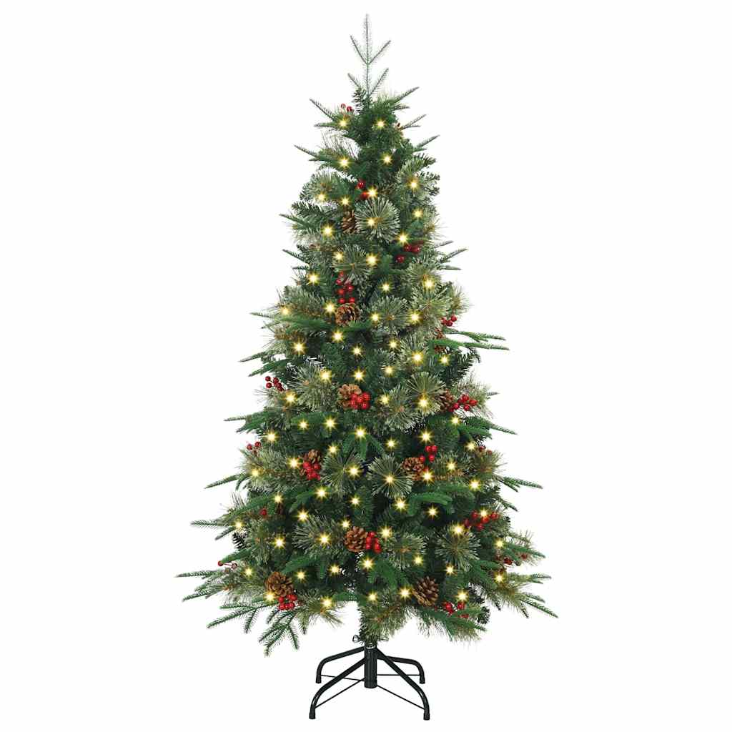Sapin de Noël Artificiel à Branches Articulées Vert 120 cm - XIOS