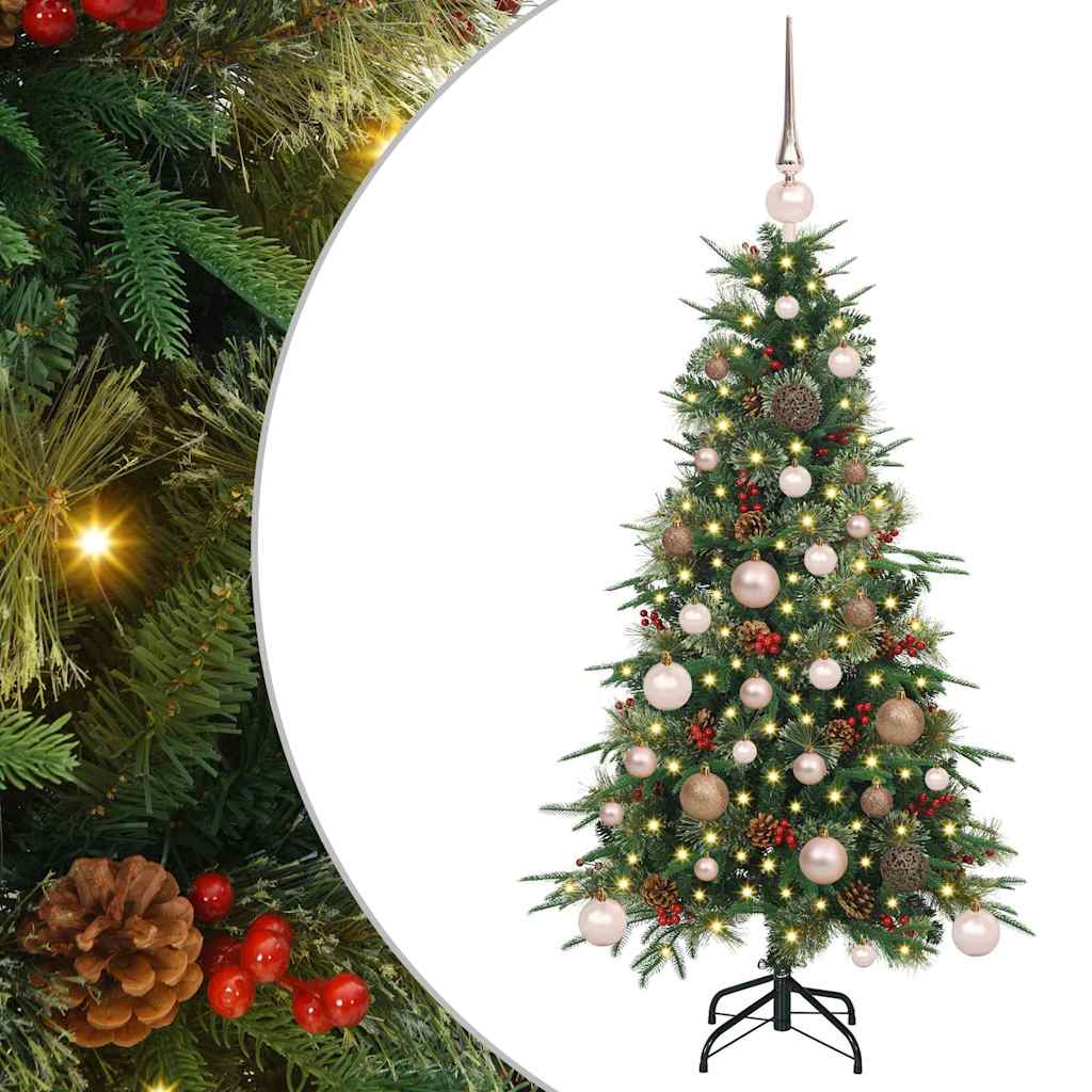 Sapin de Noël Artificiel à Branches Articulées Vert 120 cm - XIOS