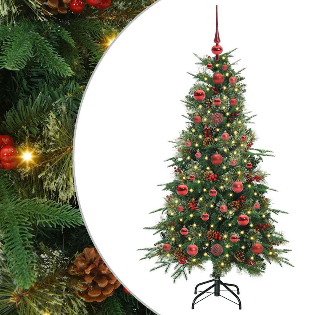 Sapin de Noël Artificiel à Branches Articulées Vert 120 cm - XIOS