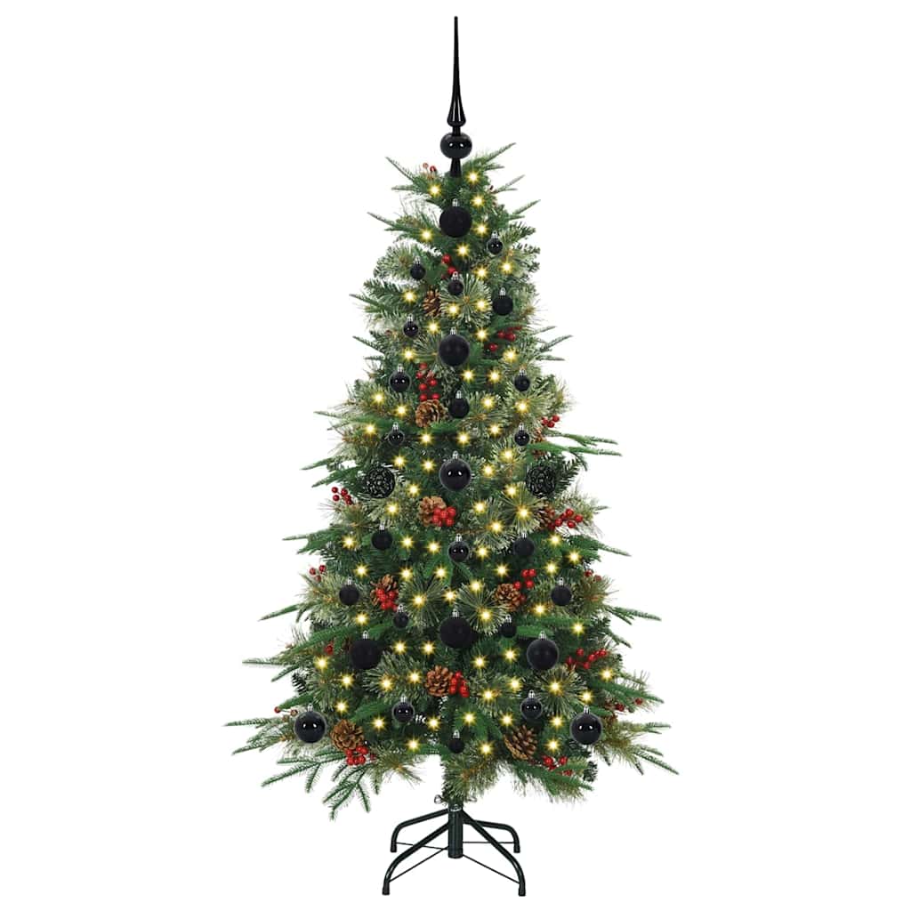 Sapin de Noël Artificiel à Branches Articulées Vert 120 cm - XIOS