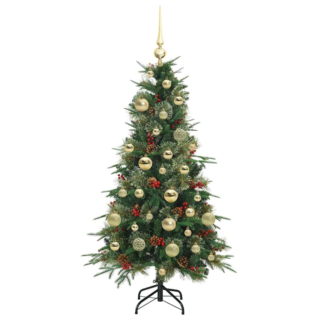 Sapin de Noël Artificiel à Branches Articulées Vert 120 cm - XIOS