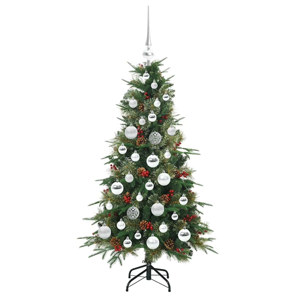 Sapin de Noël Artificiel à Branches Articulées Vert 120 cm - XIOS