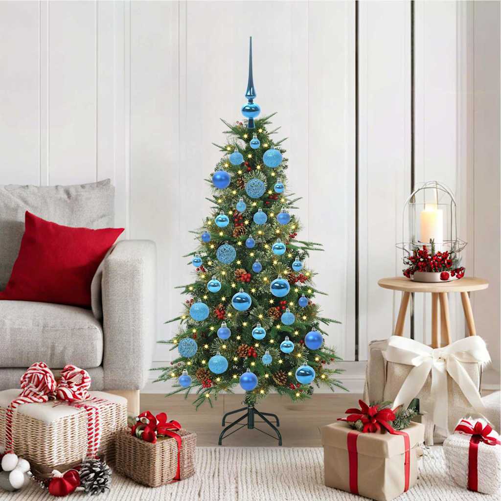 Sapin de Noël Artificiel à Branches Articulées Vert 120 cm - XIOS