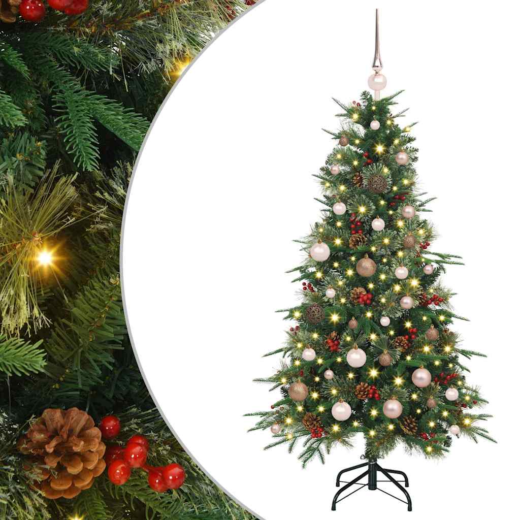 Sapin de Noël Artificiel à Branches Articulées Vert 150 cm - XIOS