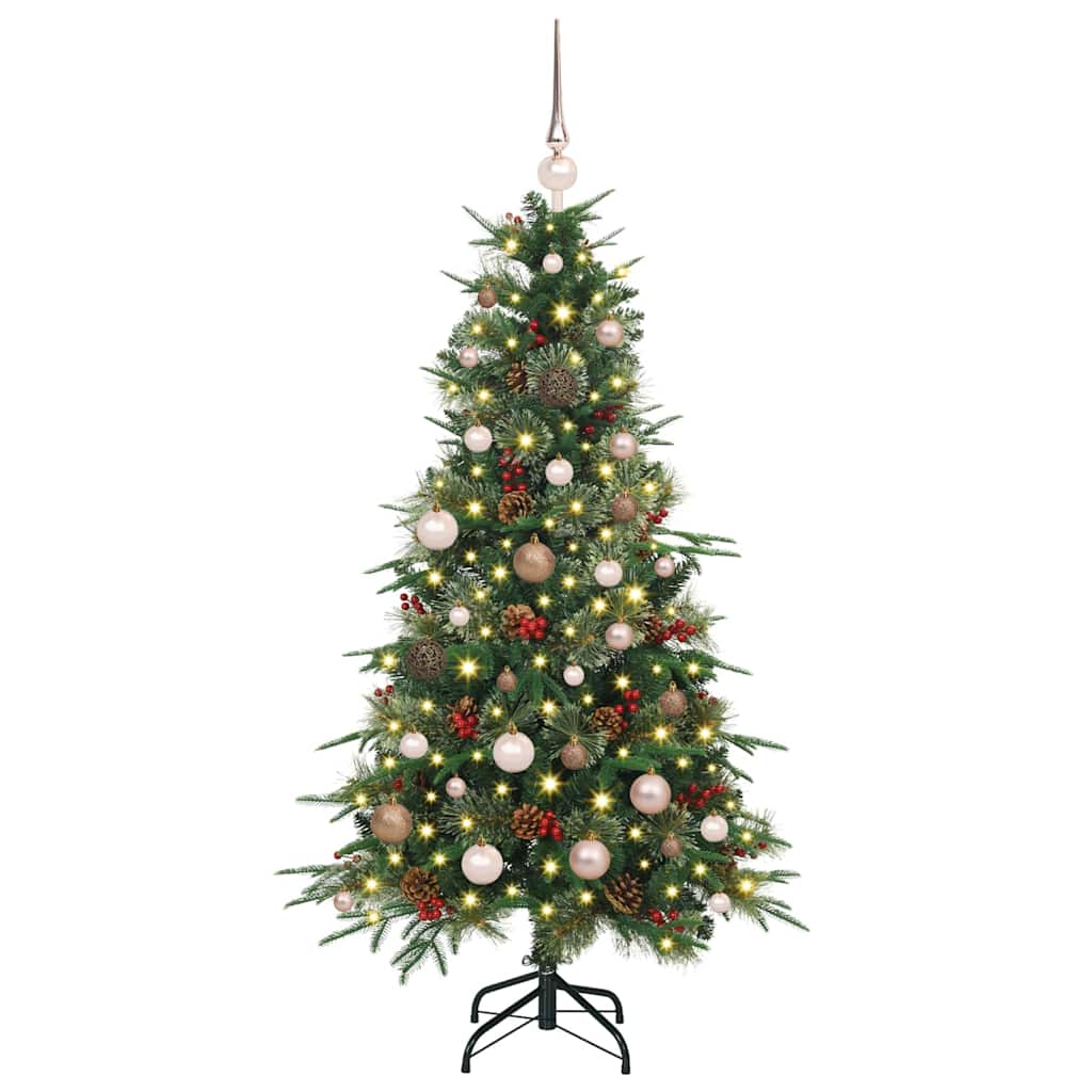 Sapin de Noël Artificiel à Branches Articulées Vert 150 cm - XIOS