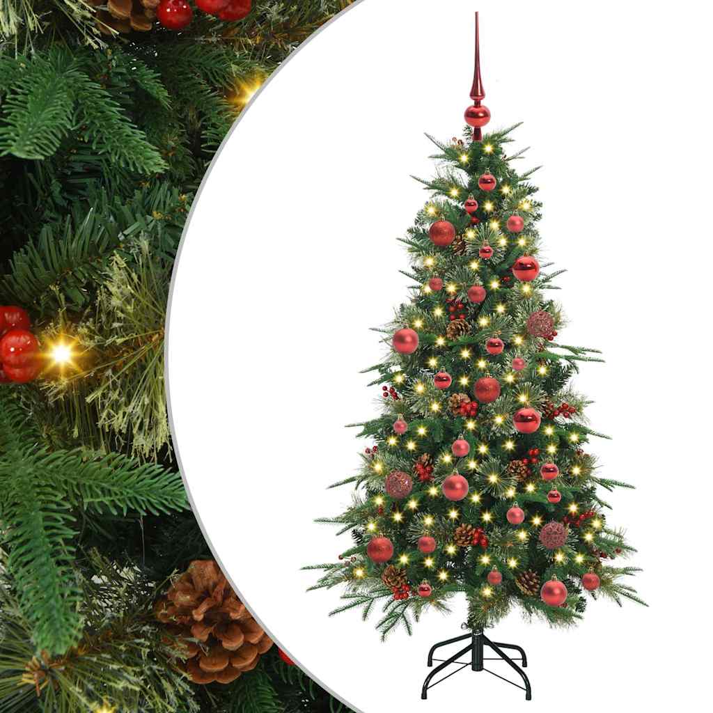 Sapin de Noël Artificiel à Branches Articulées Vert 150 cm - XIOS