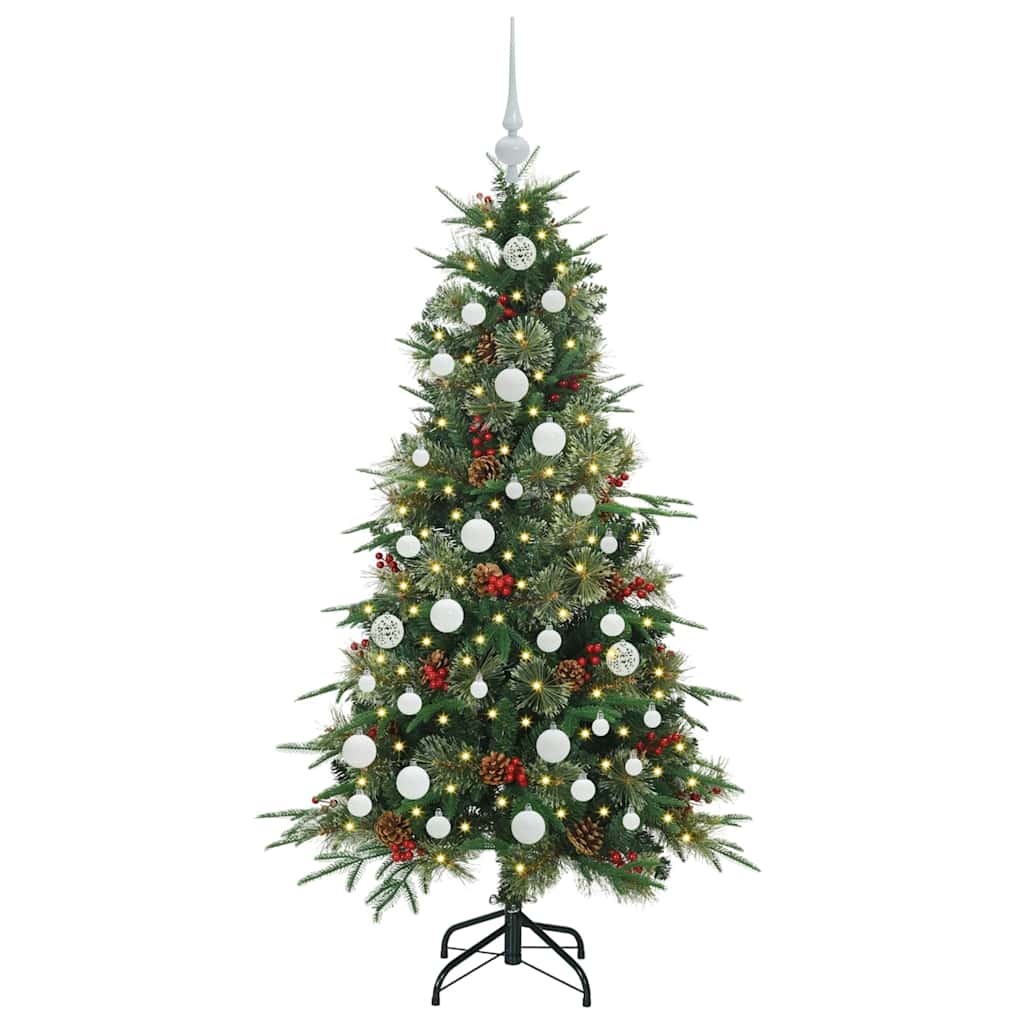 Sapin de Noël Artificiel à Branches Articulées Vert 150 cm - XIOS