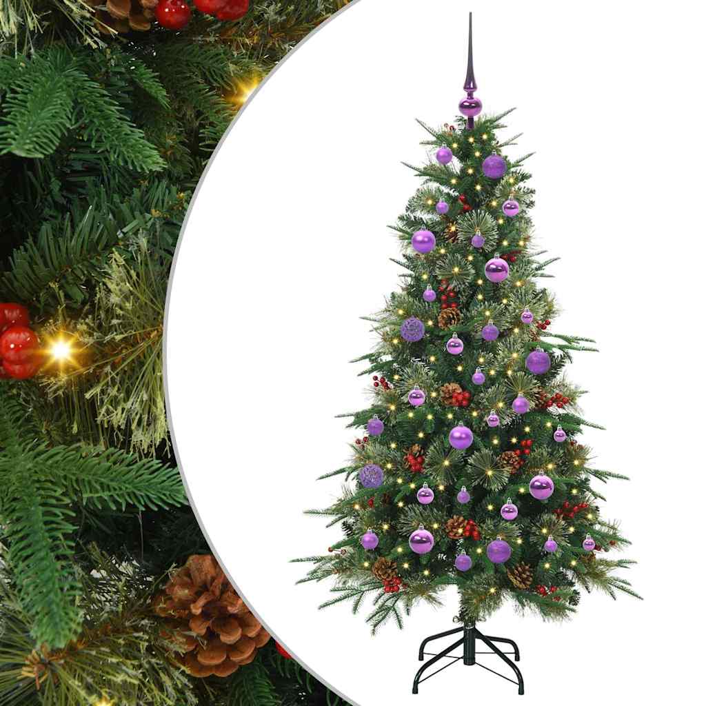Sapin de Noël Artificiel à Branches Articulées Vert 150 cm - XIOS
