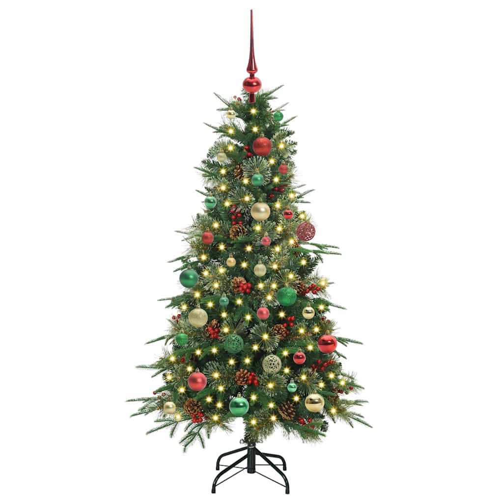 Sapin de Noël Artificiel à Branches Articulées Vert 150 cm - XIOS