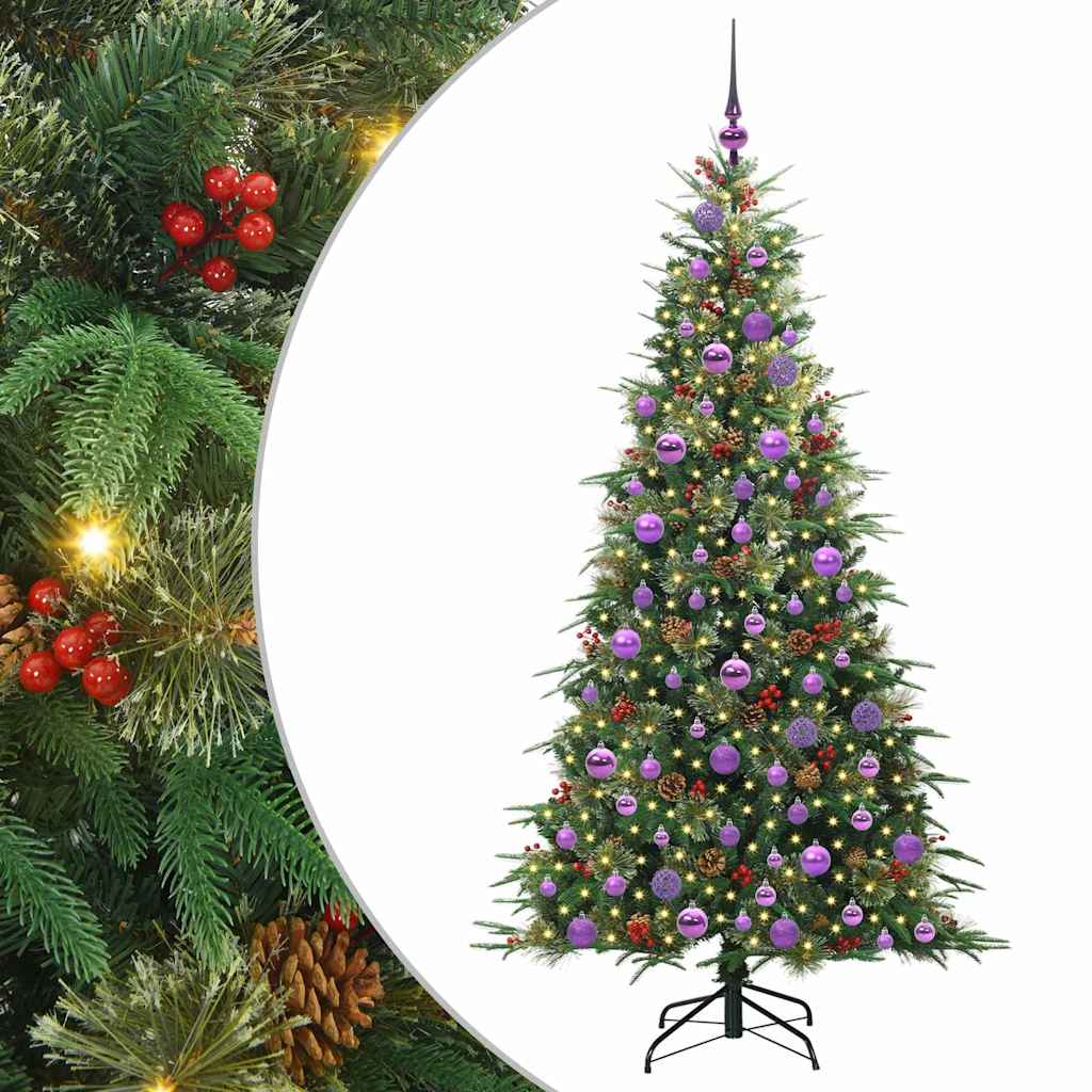Sapin de Noël Artificiel à Branches Articulées Vert 180 cm - XIOS