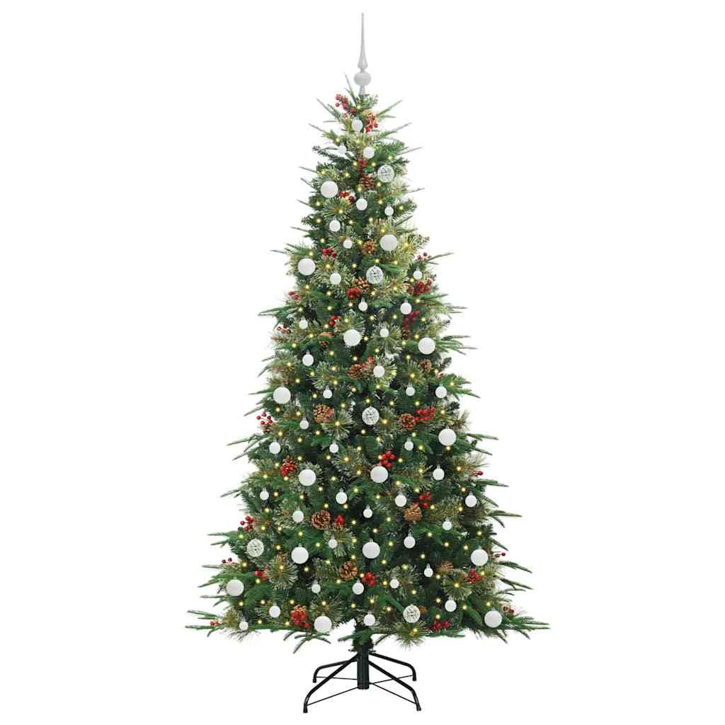 Sapin de Noël Artificiel à Branches Articulées Vert 210 cm - XIOS