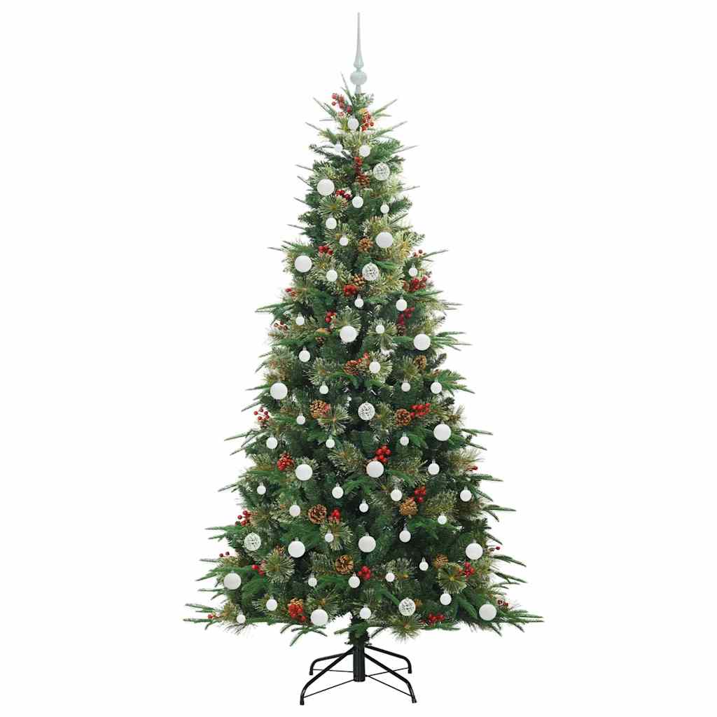 Sapin de Noël Artificiel à Branches Articulées Vert 210 cm - XIOS