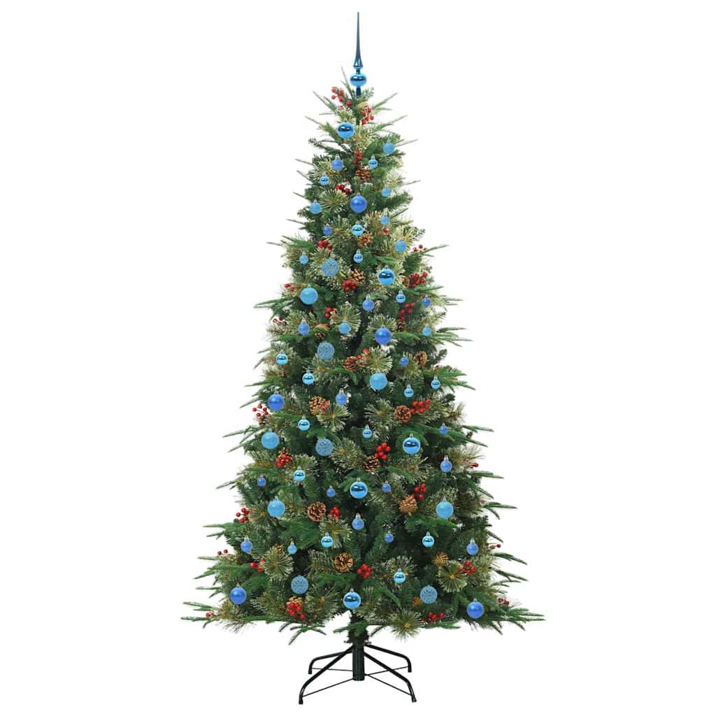 Sapin de Noël Artificiel à Branches Articulées Vert 210 cm - XIOS