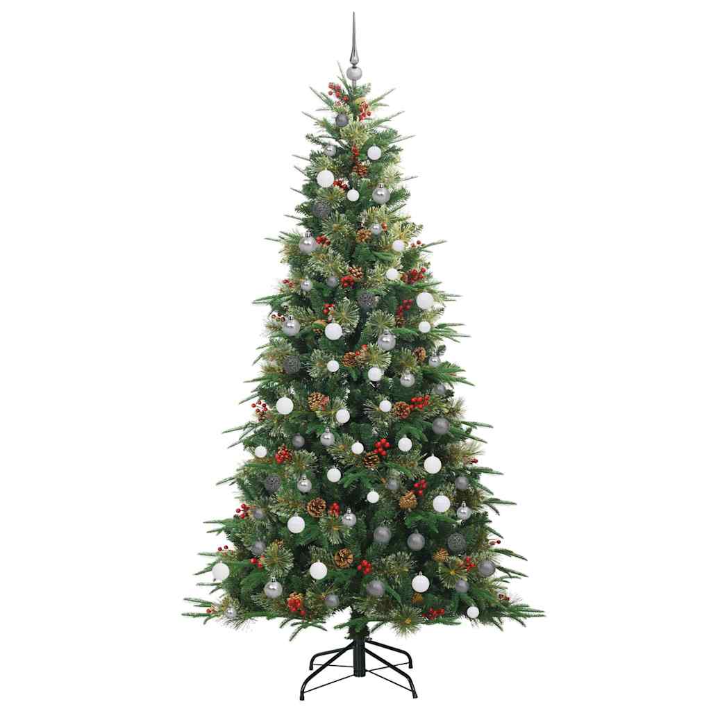 Sapin de Noël Artificiel à Branches Articulées Vert 240 cm