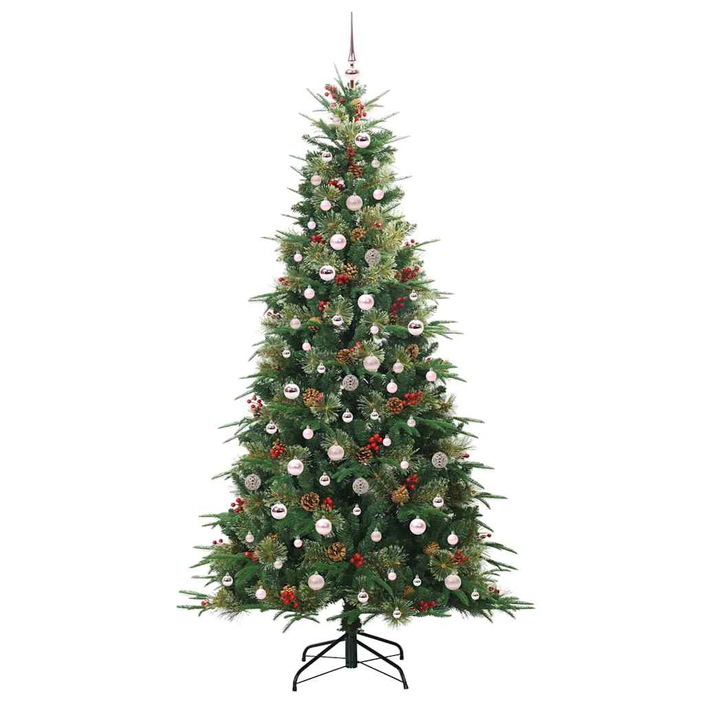 Sapin de Noël Artificiel à Branches Articulées Vert 240 cm - XIOS