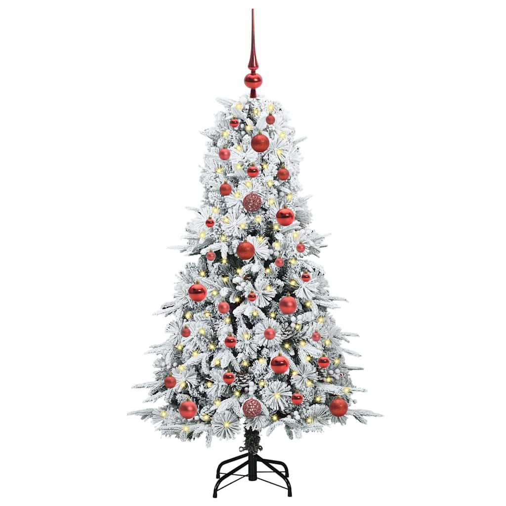 Sapin de Noël Artificiel à Branches Articulées Vert 120 cm - XIOS