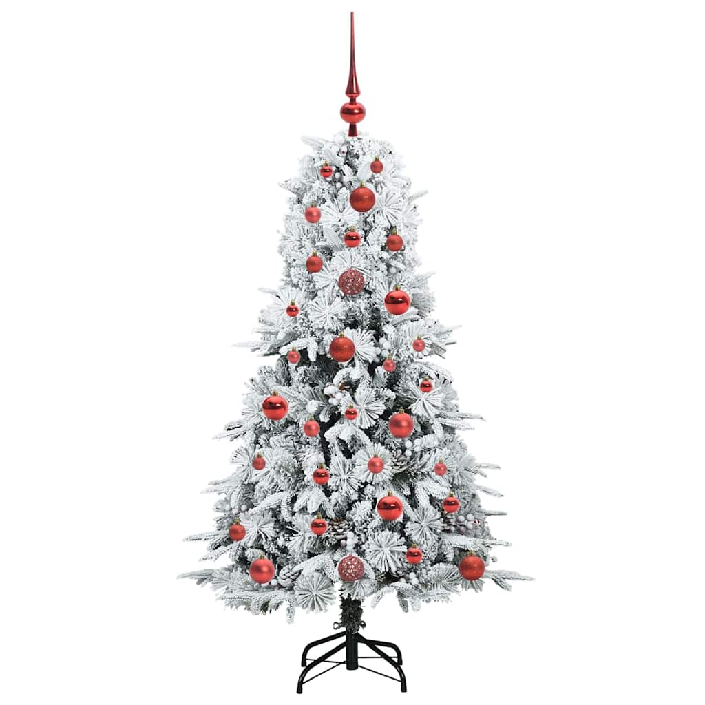 Sapin de Noël Artificiel à Branches Articulées Vert 120 cm - XIOS