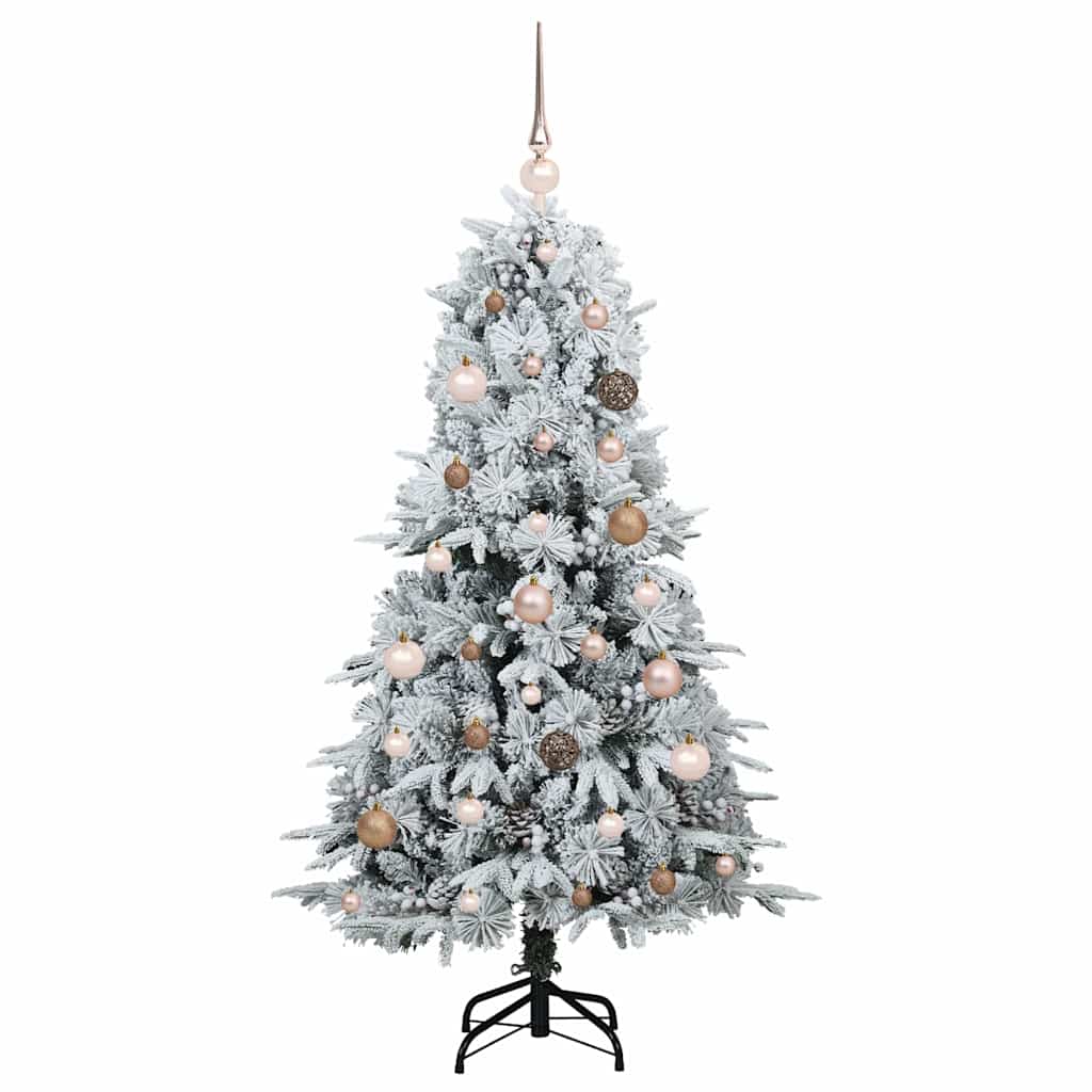 Sapin de Noël Artificiel à Branches Articulées Blanc 150 cm - XIOS