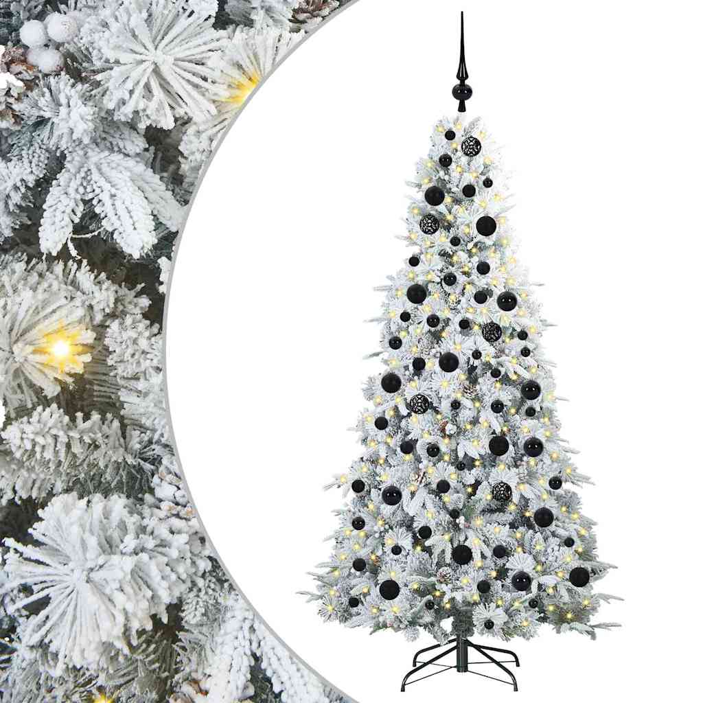 Sapin de Noël Artificiel à Branches Articulées Vert 180 cm - XIOS