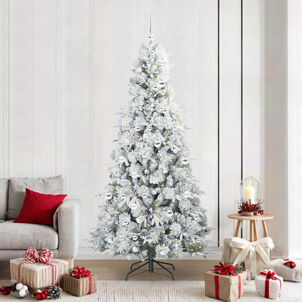 Sapin de Noël Artificiel à Branches Articulées Vert 210 cm - XIOS