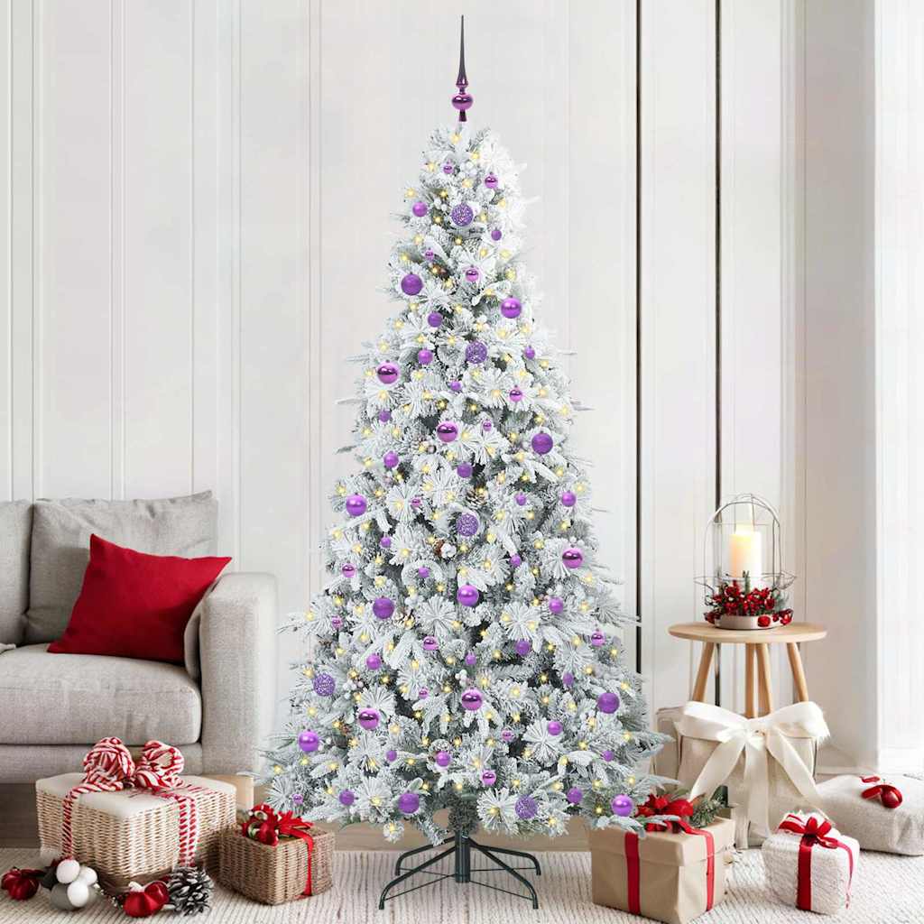 Sapin de Noël Artificiel à Branches Articulées Vert 210 cm - XIOS