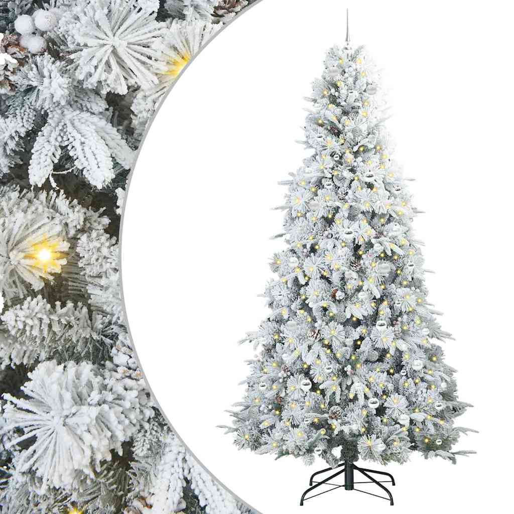 Sapin de Noël Artificiel à Branches Articulées Vert 240 cm - XIOS
