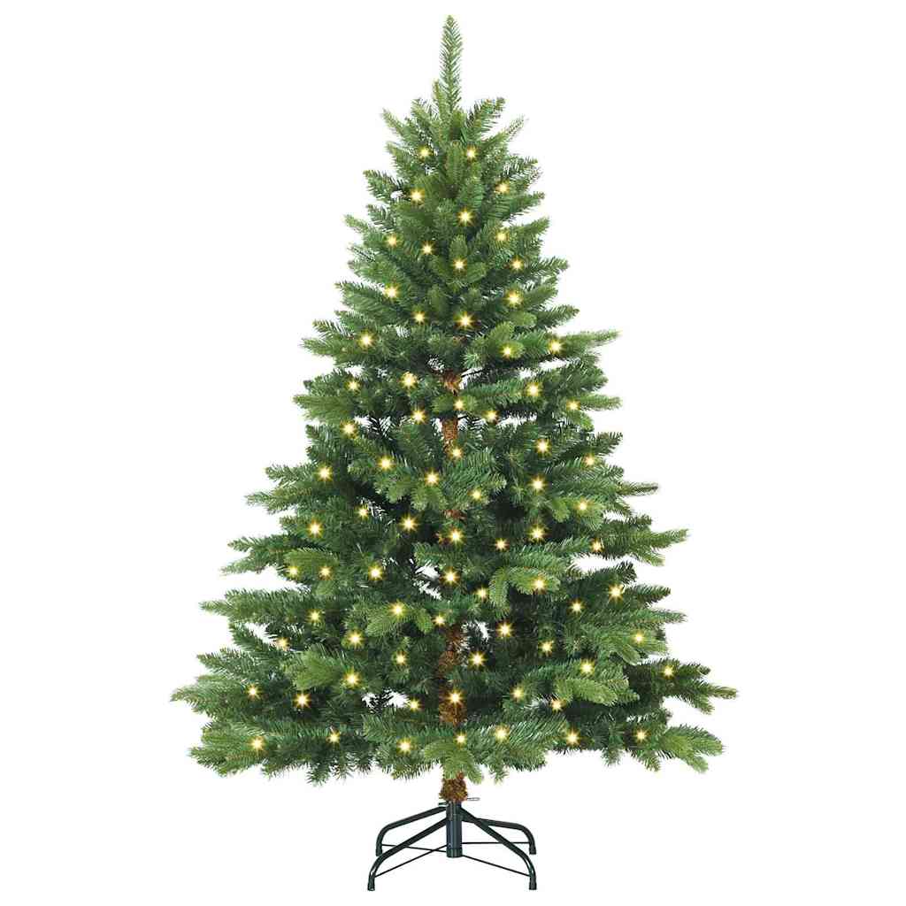 Sapin de Noël artificiel avec 150 LED Vert 150 cm PE et PVC - XIOS