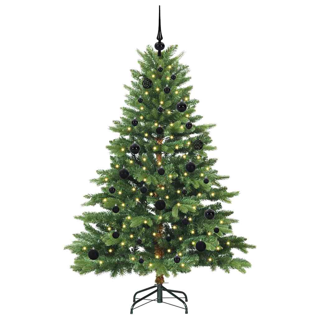 Sapin de Noël artificiel avec 150 LED Vert 150 cm PE et PVC - XIOS