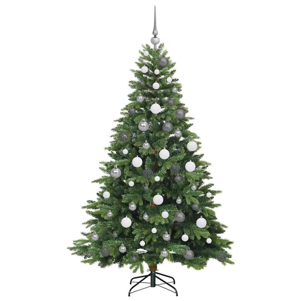 Sapin de Noël artificiel avec 300 LED Vert 180 cm PE et PVC - XIOS