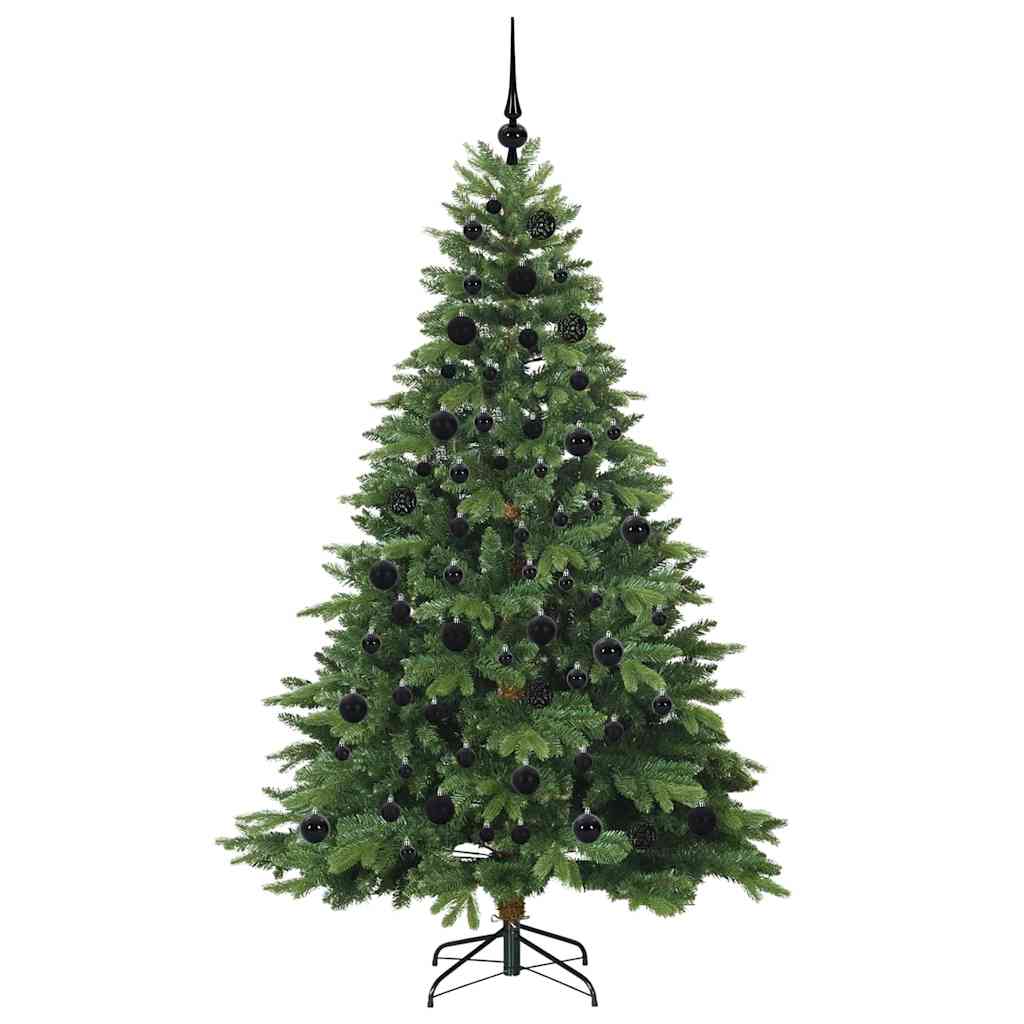 Sapin de Noël artificiel avec 300 LED Vert 180 cm PE et PVC - XIOS
