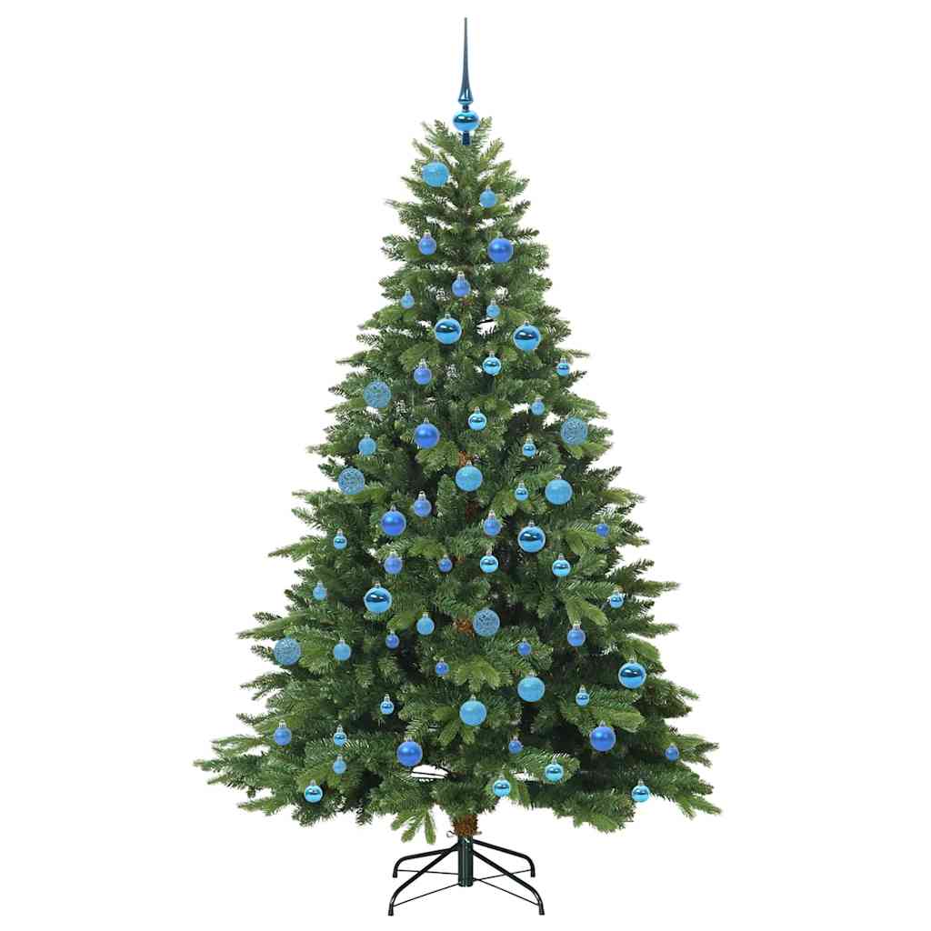 Sapin de Noël artificiel avec 300 LED Vert 180 cm PE et PVC - XIOS