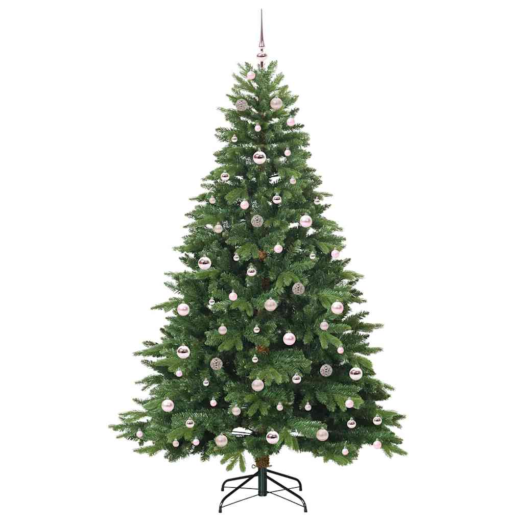 Sapin de Noël artificiel avec 300 LED Vert 210 cm PE et PVC - XIOS