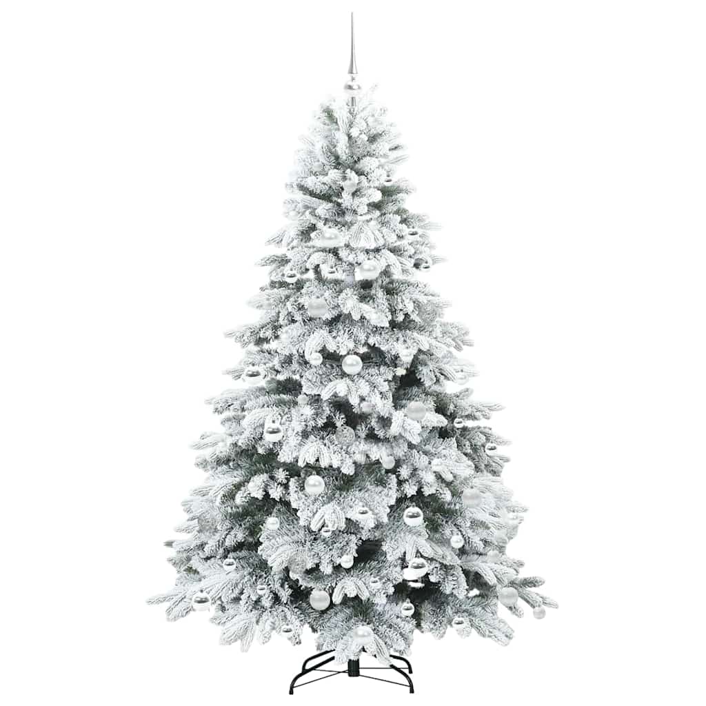 Sapin de Noël artificiel avec 300 LED Vert 180 cm PE et PVC - XIOS