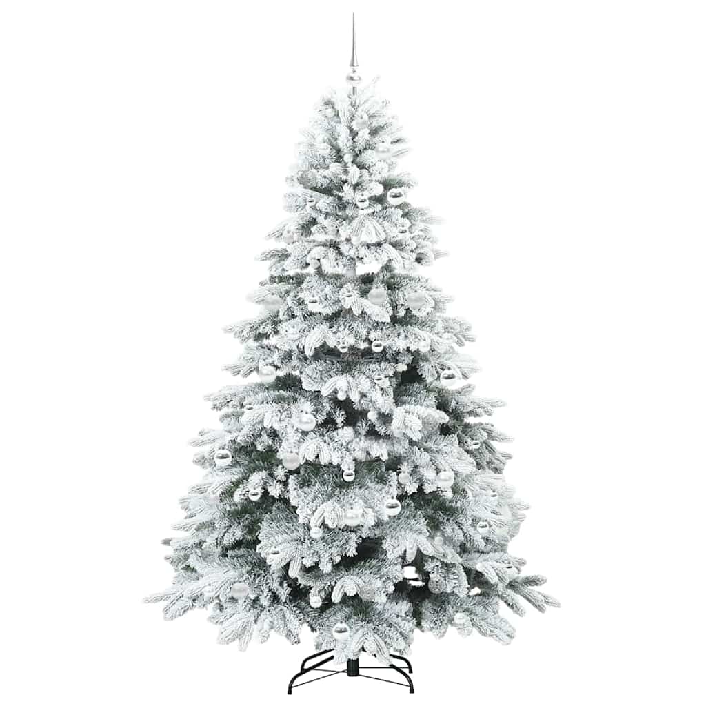 Sapin de Noël artificiel avec 300 LED Vert 210 cm PE et PVC - XIOS