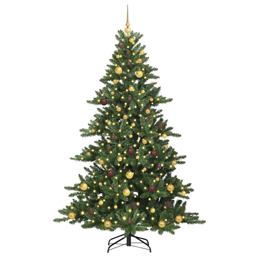 Sapin de Noël Artificiel à Branches Articulées Vert 210 cm