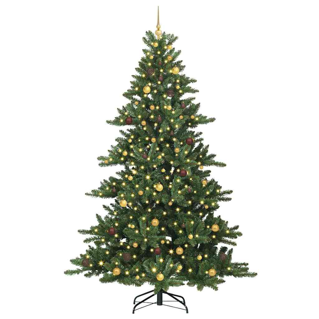 Sapin de Noël Artificiel à Branches Articulées Vert 240 cm