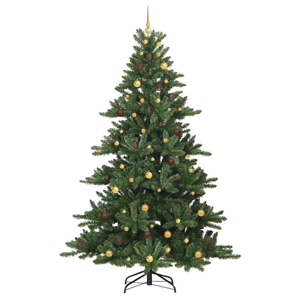 Sapin de Noël Artificiel à Branches Articulées Vert 240 cm