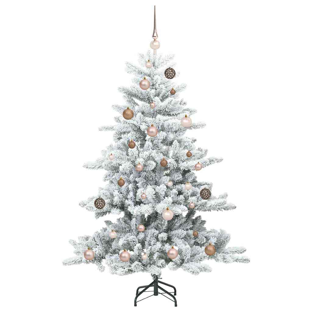 Sapin de Noël Artificiel à Branches Articulées Blanc 150 cm - XIOS