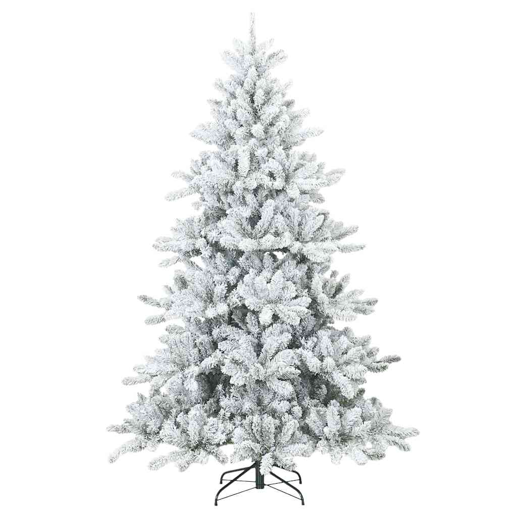 Sapin de Noël Artificiel à Branches Articulées Blanc 210 cm - XIOS