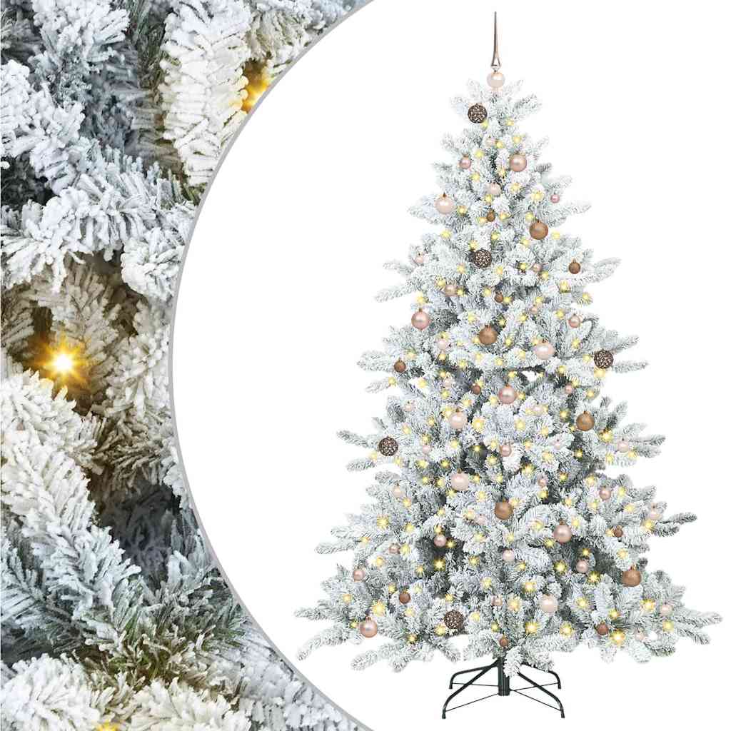 Sapin de Noël Artificiel à Branches Articulées 240 cm PVC - XIOS