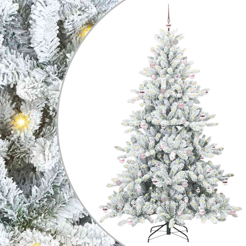 Sapin de Noël Artificiel à Branches Articulées 240 cm PVC - XIOS