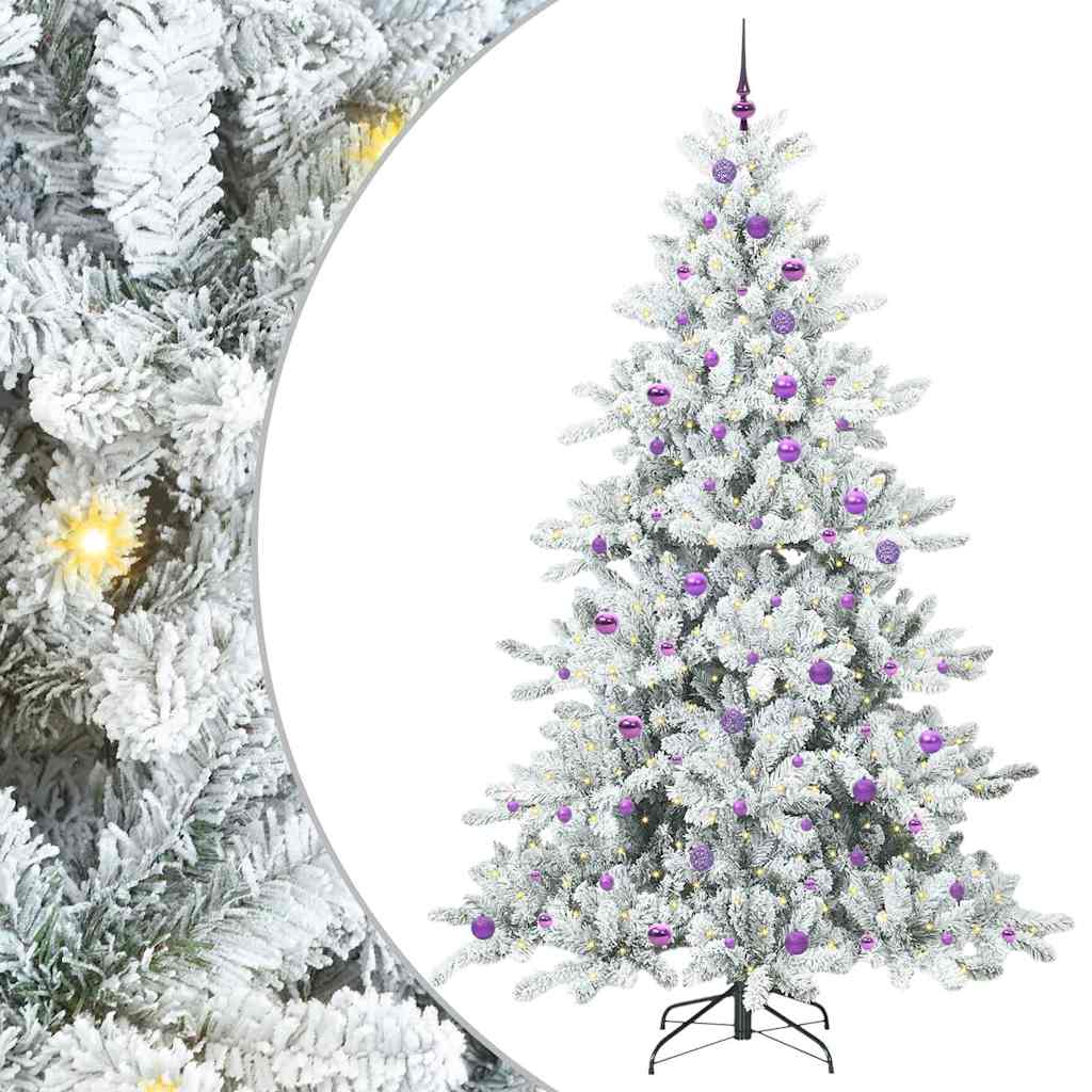Sapin de Noël Artificiel à Branches Articulées 240 cm PVC - XIOS