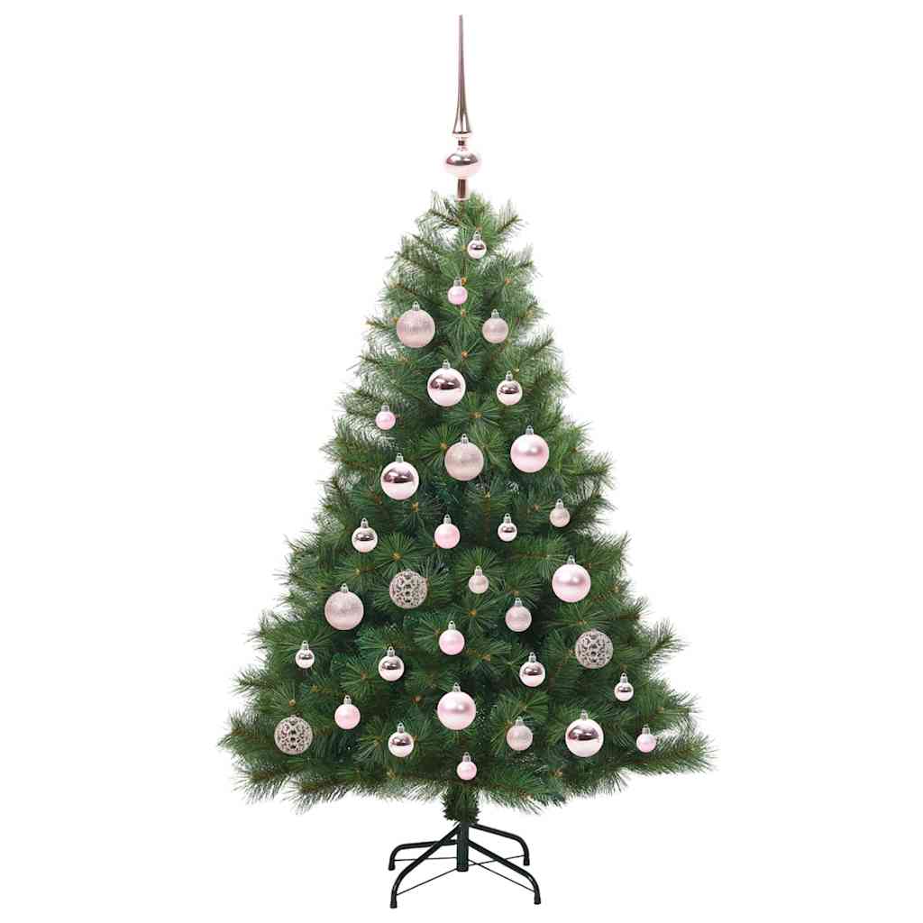 Sapin de Noël artificiel avec 150 LED Vert 120 cm PE et PVC - XIOS