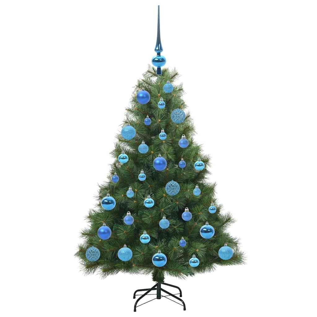 Sapin de Noël artificiel avec 150 LED Vert 120 cm PE et PVC - XIOS